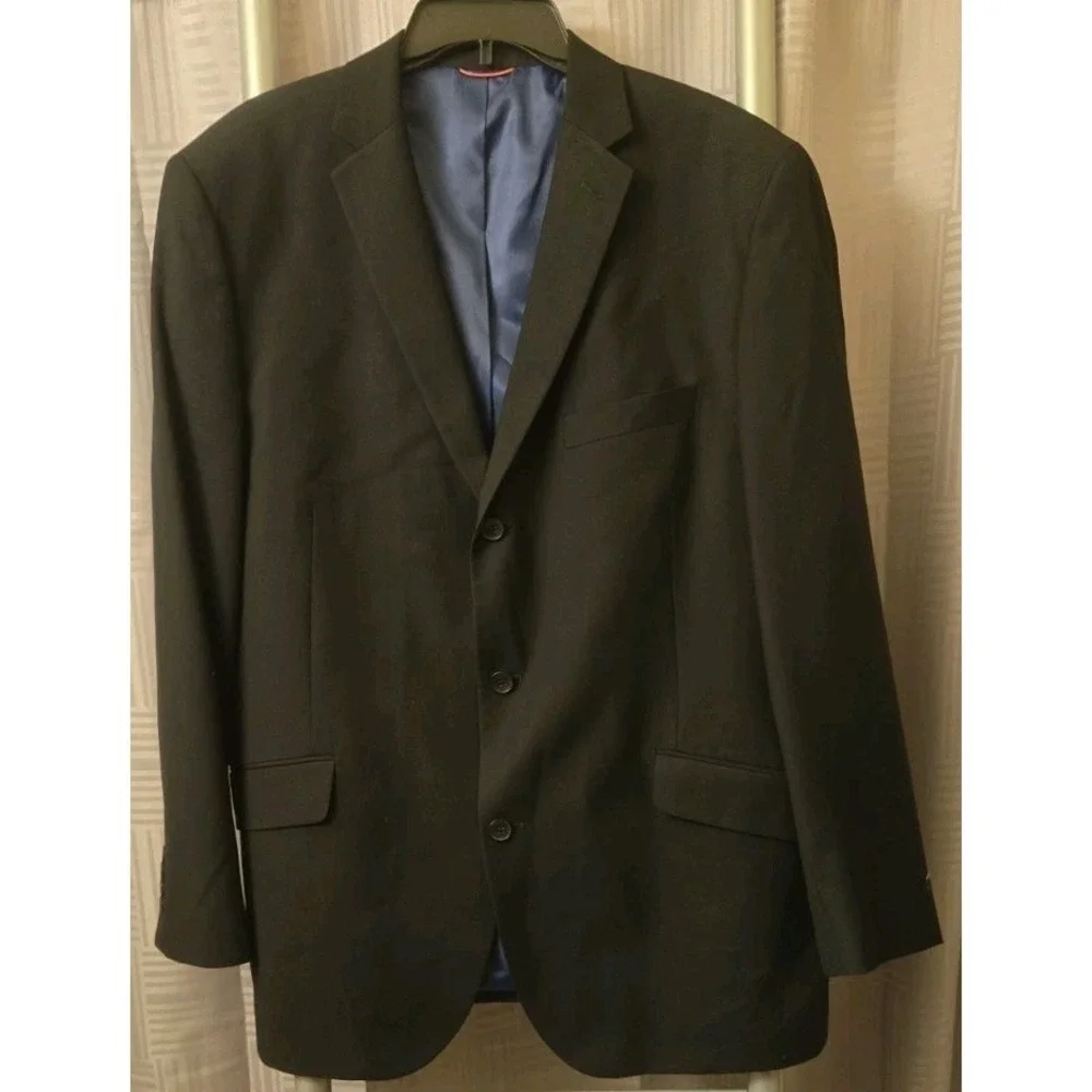 Billy London UK‎ Men's 46R Black Suit Sports Jacket Blazer